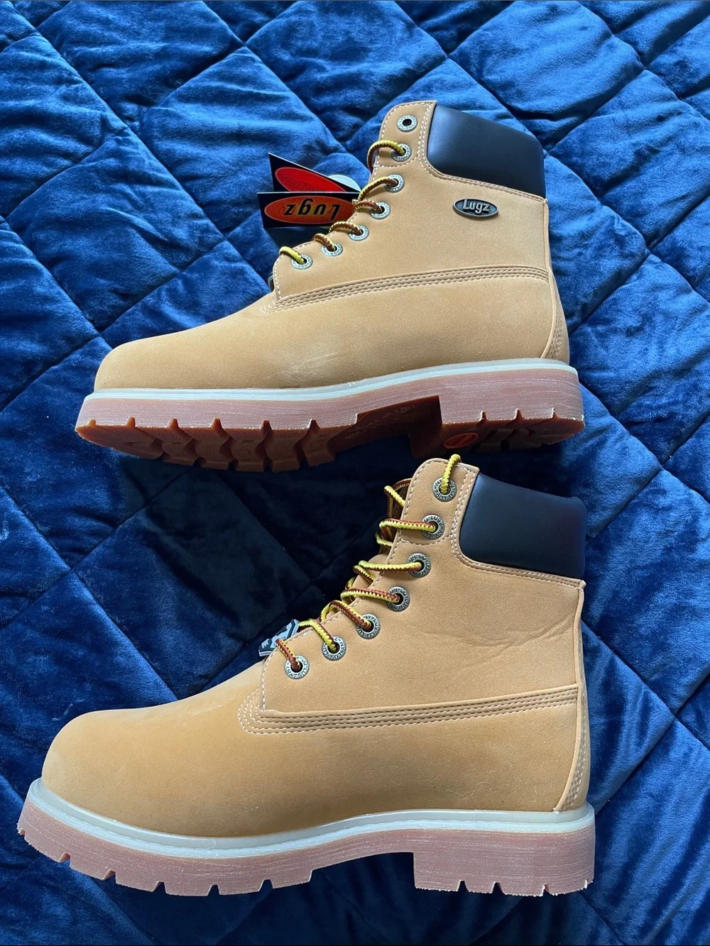 Lugz Drifter 6 Golden Wheat Work-Style Lace-Up Boots